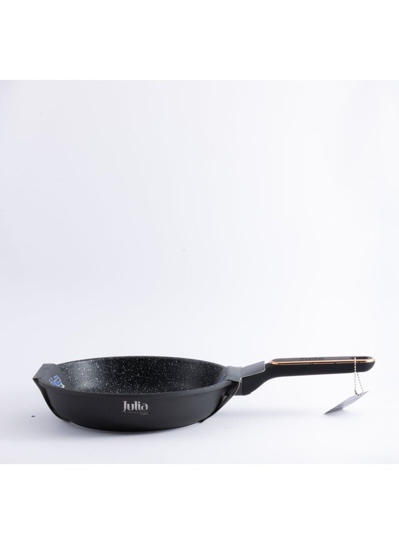 جوليا مِقلاة جوليا إيليت برو بلس 26 سم - أسود - جرانيت أسود غير لاصق - يدعم الحث الحراري - Image 3